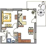 Brise Seeresidenz Haus Atlantic App 11 דירה