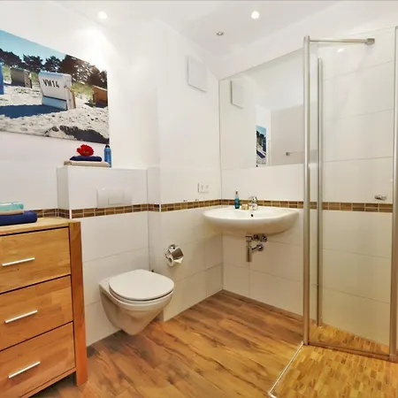 דירה Brise Seeresidenz Haus Atlantic App 11 הרינגסדורף